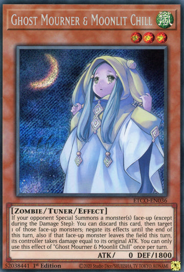 ETCO-EN036 - Ghost Mourner & Moonlit Chill - Secret Rare - Eternity Code