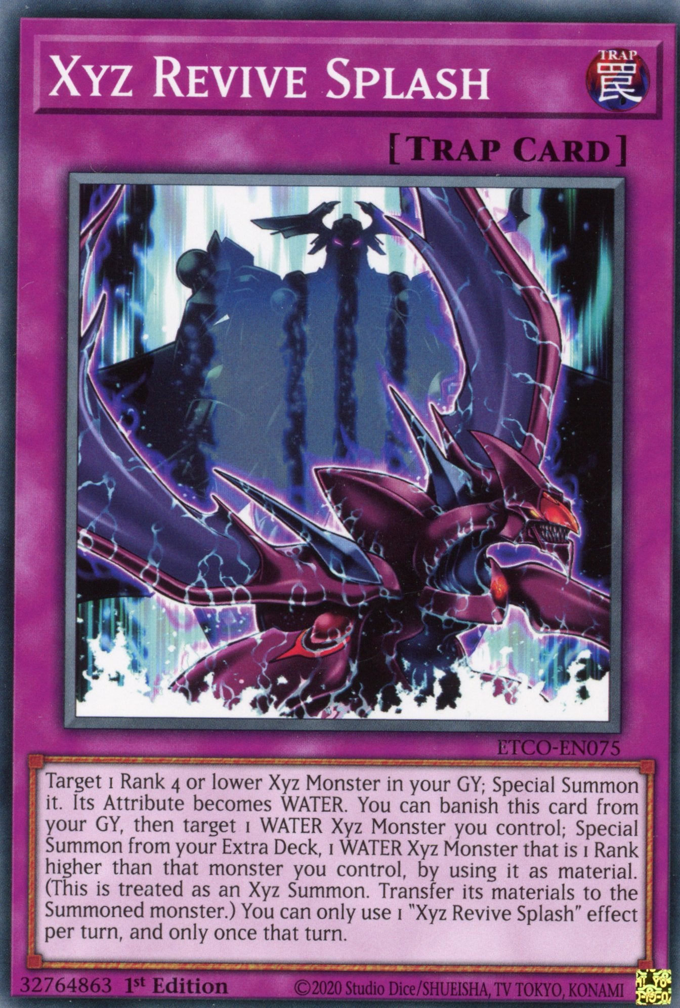 ETCO-EN075 - Xyz Revive Splash - Common - Normal Trap - Eternity Code