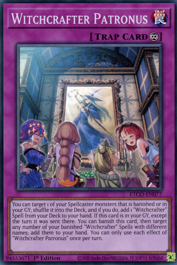 ETCO-EN077 - Witchcrafter Patronus - Super Rare - Eternity Code