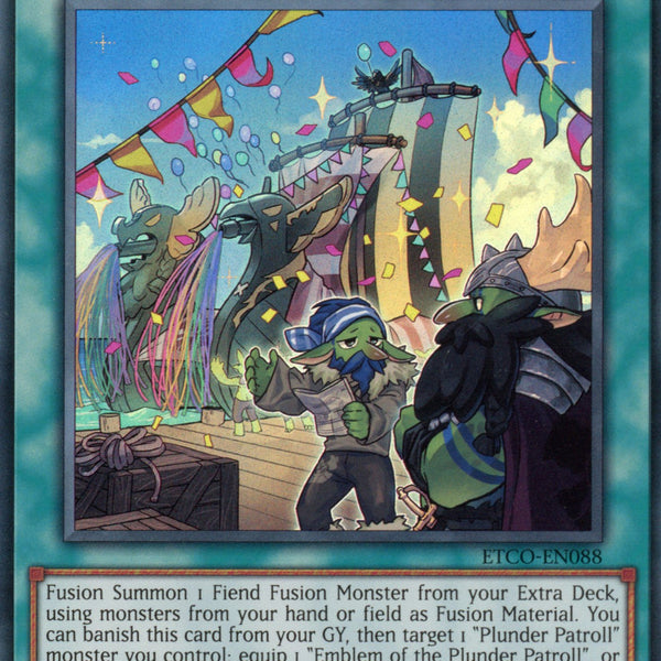 ETCO-EN090 - Pride of the Plunder Patroll - Common - Continuous Trap - 1st  Edition