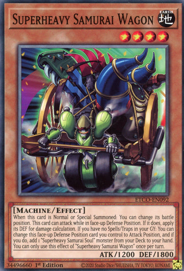 ETCO-EN092 - Superheavy Samurai Wagon - Common - Eternity Code