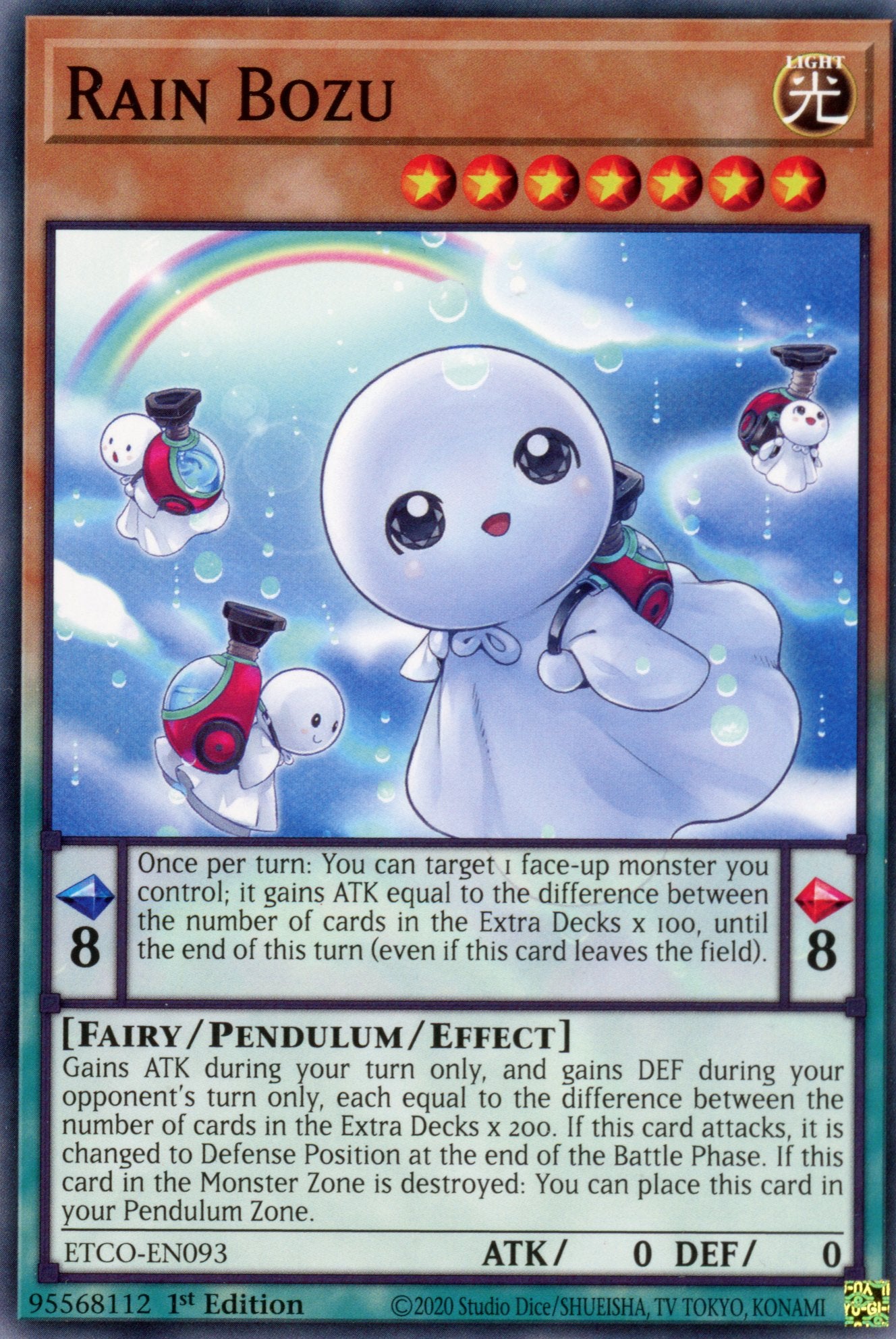 ETCO-EN093 - Rain Bozu - Common - Effect Pendulum Monster - Eternity Code