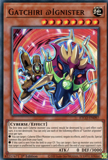 ETCO-EN097 - Gatchiri @Ignister - Super Rare - Eternity Code