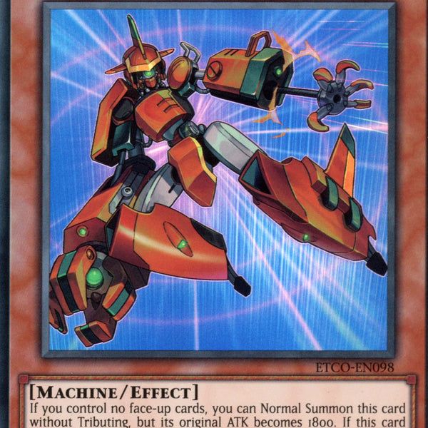 ETCO-EN098 - Machina Metalcruncher - Ultra Rare - Effect Monster - Ete ETCO-EN098 - Machina Metalcruncher - Ultra Rare - Effect Monster - Ete
