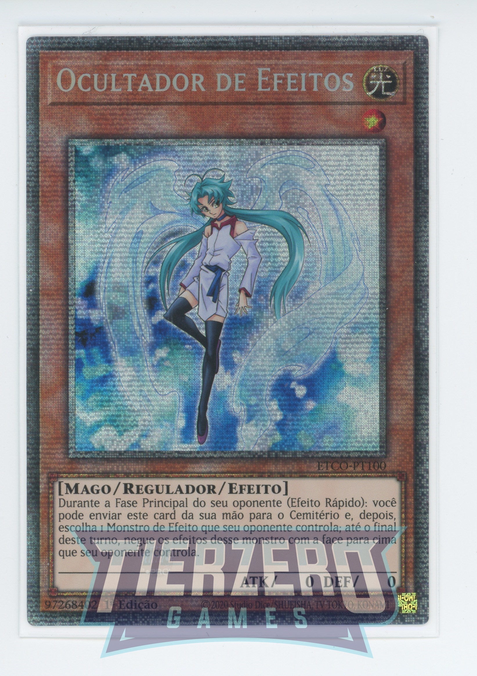 ETCO-SP100 - Effect Veiler - Starlight Rare - Effect Monster - 1st Edition - Eternity Code - Spanish