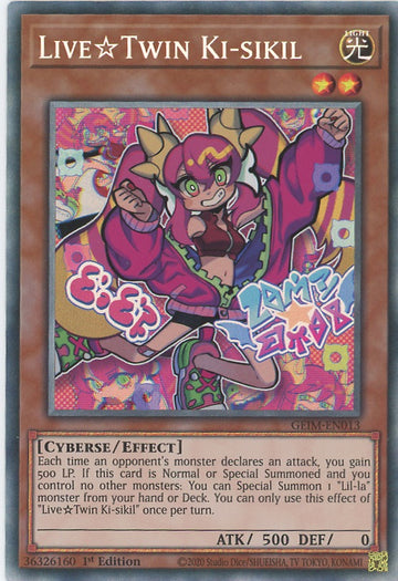 GEIM-EN013 - Evil★Twin Ki-sikil - Collector's Rare - Genesis Impact