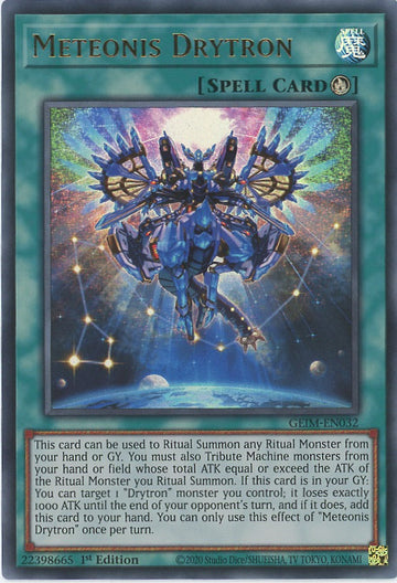 GEIM-EN032 - Meteonis Drytron - Ultra Rare - Genesis Impact