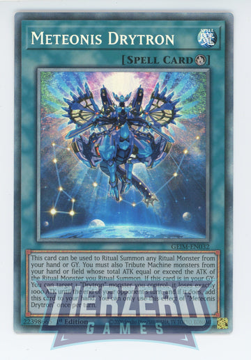 GEIM-EN032 - Meteonis Drytron (CR) - Collector's Rare - Genesis Impact