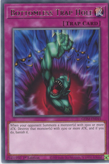 GEIM-EN045 - Bottomless Trap Hole - Rare - Genesis Impact