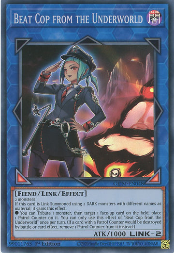 GEIM-EN048 - Beat Cop from the Underworld - Super Rare - Genesis Impact