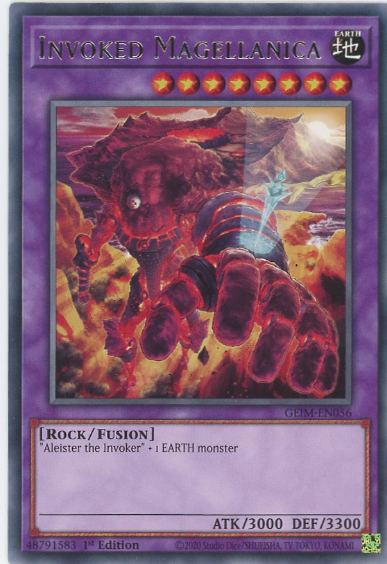 GEIM-EN056 - Invoked Magellanica - Rare - Fusion Monster - Genesis Impact