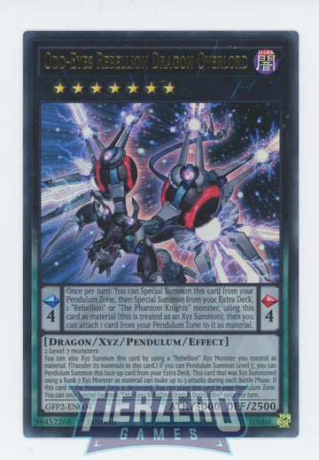 GFP2-EN004 - Odd-Eyes Rebellion Dragon Overlord - Ultra Rare - Ghosts From the Past: The 2nd Haunting