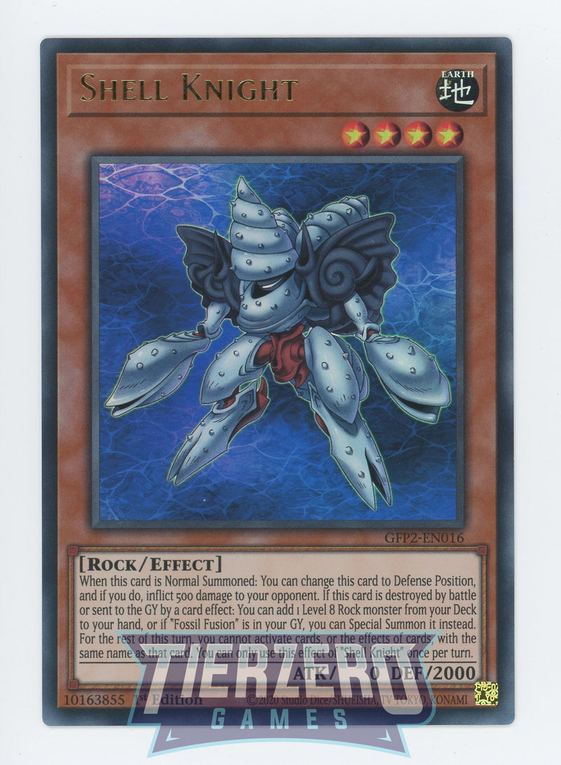GFP2-EN016 - Shell Knight - Ultra Rare - Effect Monster - Ghosts from the Past the 2nd Haunting