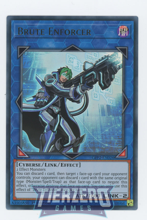 GFP2-EN026 - Brute Enforcer - Ultra Rare - Effect Link Monster - Ghosts from the Past the 2nd Haunting
