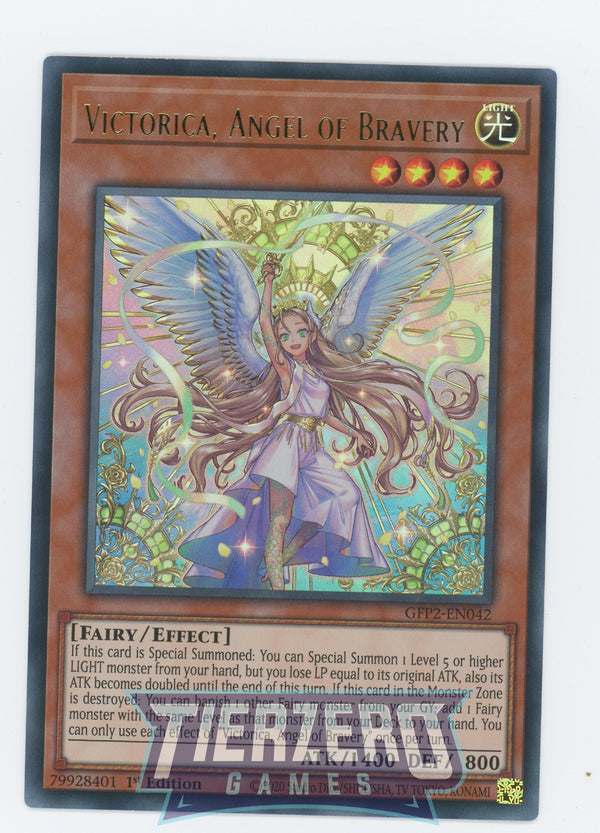 GFP2-EN042 - Victorica, Angel of Bravery - Ultra Rare - Effect Monster - Ghosts from the Past the 2nd Haunting