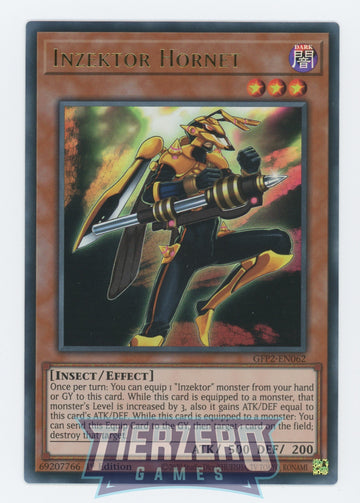 GFP2-EN062 - Inzektor Hornet - Ultra Rare - Ghosts From the Past: The 2nd Haunting