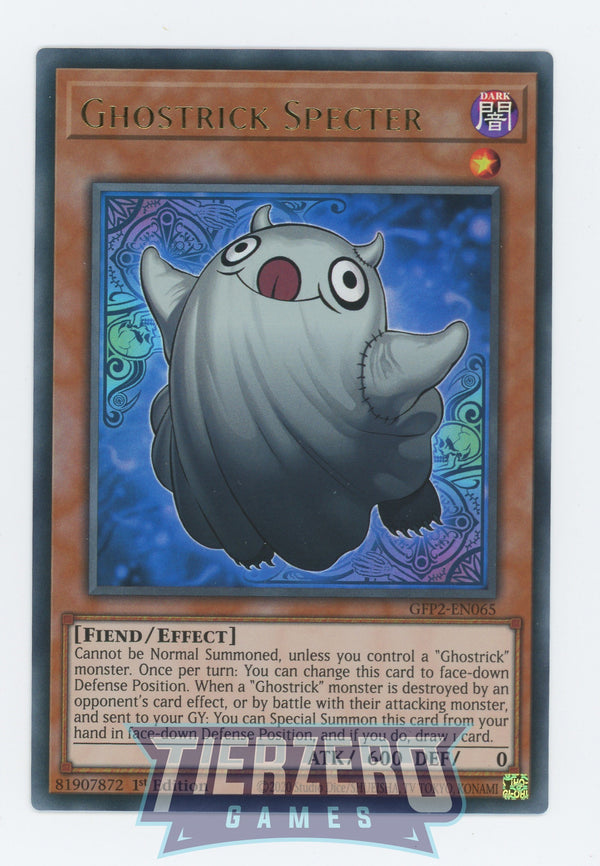 GFP2-EN065 - Ghostrick Specter - Ultra Rare - Effect Monster - Ghosts from the Past the 2nd Haunting
