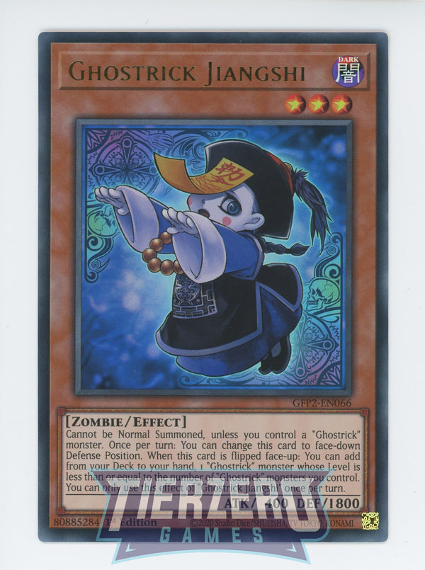 GFP2-EN066 - Ghostrick Jiangshi - Ultra Rare - Effect Monster - Ghosts from the Past the 2nd Haunting