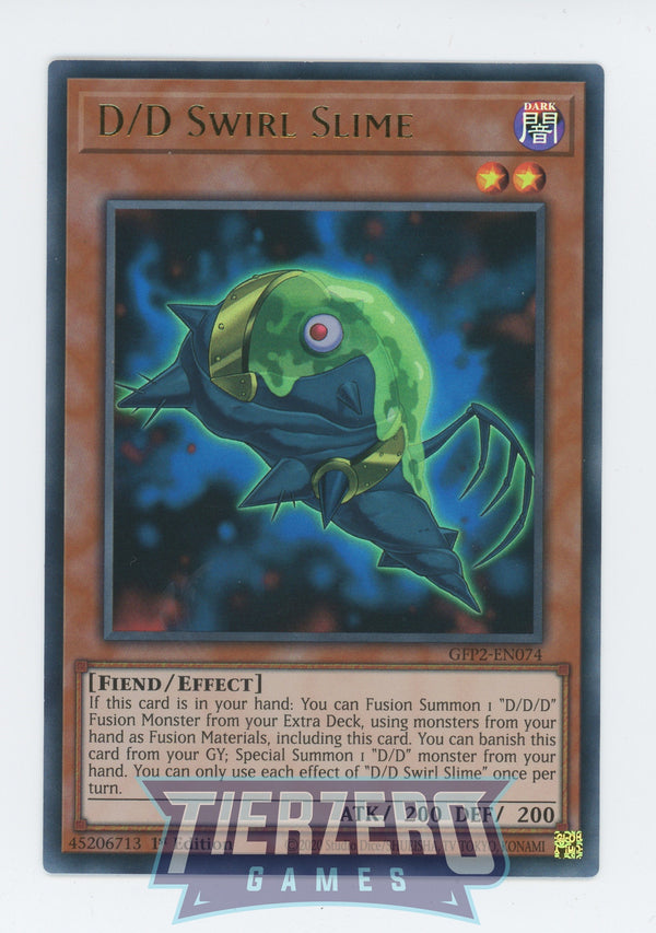 GFP2-EN074 - D-D Swirl Slime - Ultra Rare - Effect Monster - Ghosts from the Past the 2nd Haunting