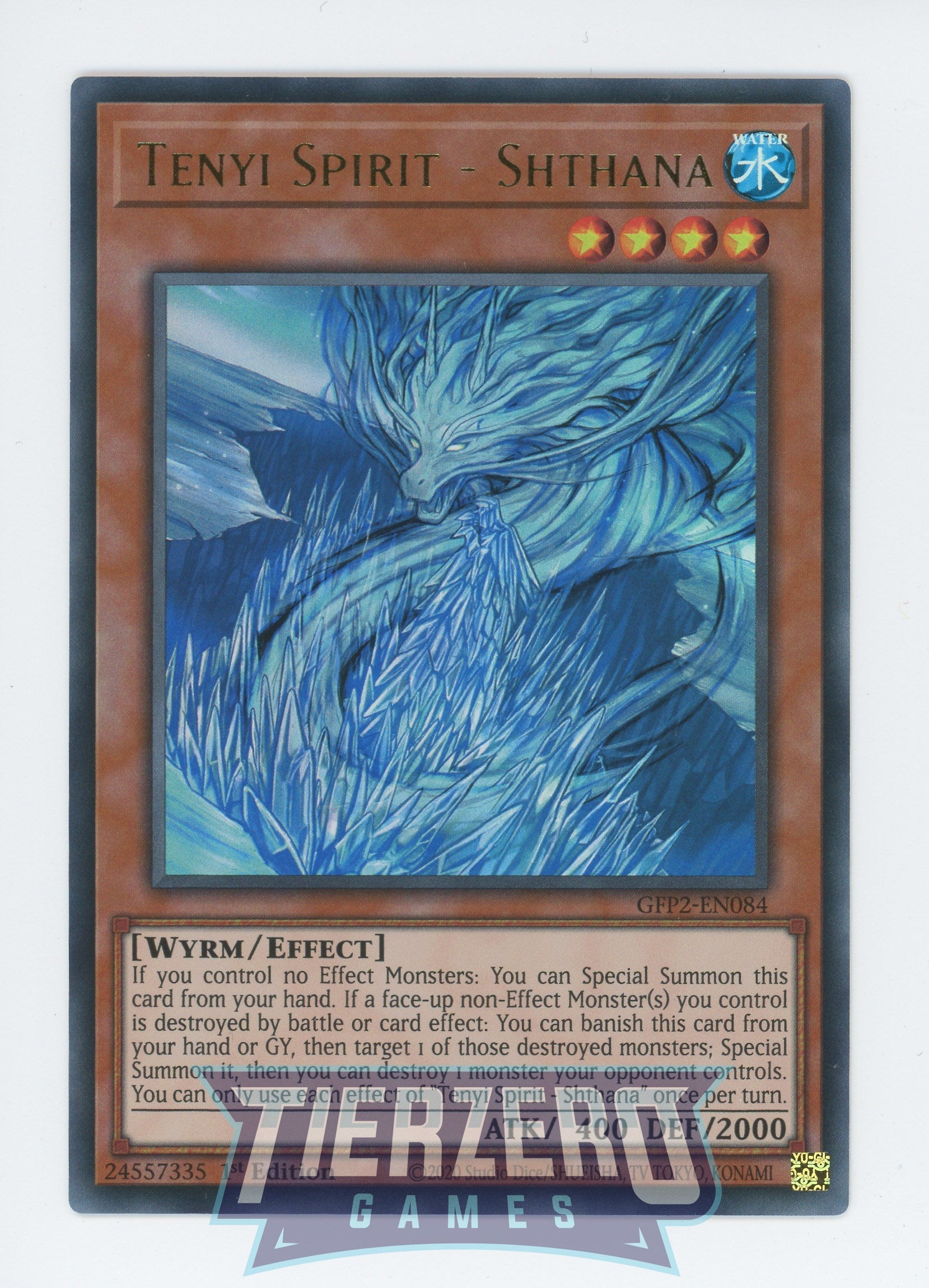 GFP2-EN084 - Tenyi Spirit - Shthana - Ultra Rare - Effect Monster - Ghosts from the Past the 2nd Haunting