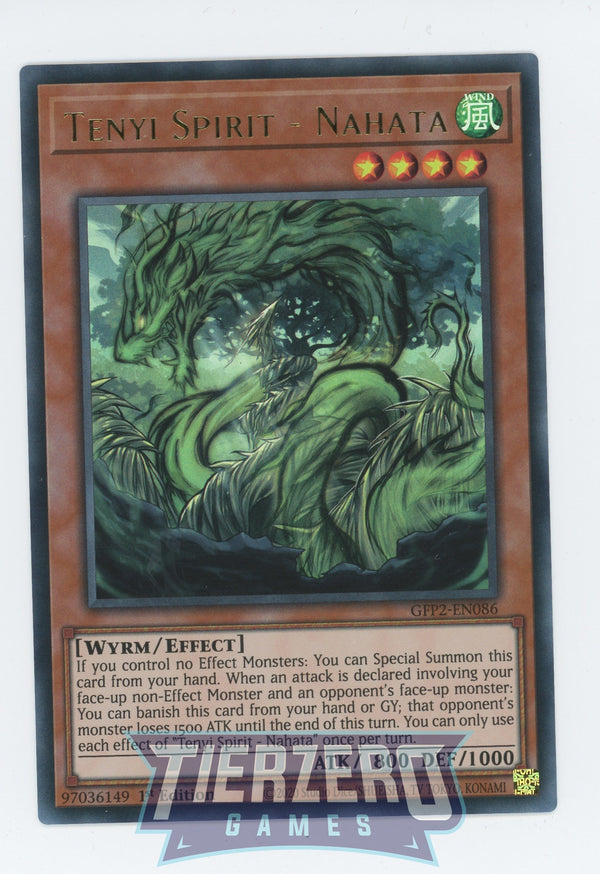GFP2-EN086 - Tenyi Spirit - Nahata - Ultra Rare - Effect Monster - Ghosts from the Past the 2nd Haunting