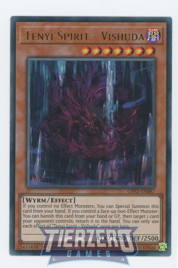 GFP2-EN087 - Tenyi Spirit - Vishuda - Ultra Rare - Effect Monster - Ghosts from the Past the 2nd Haunting