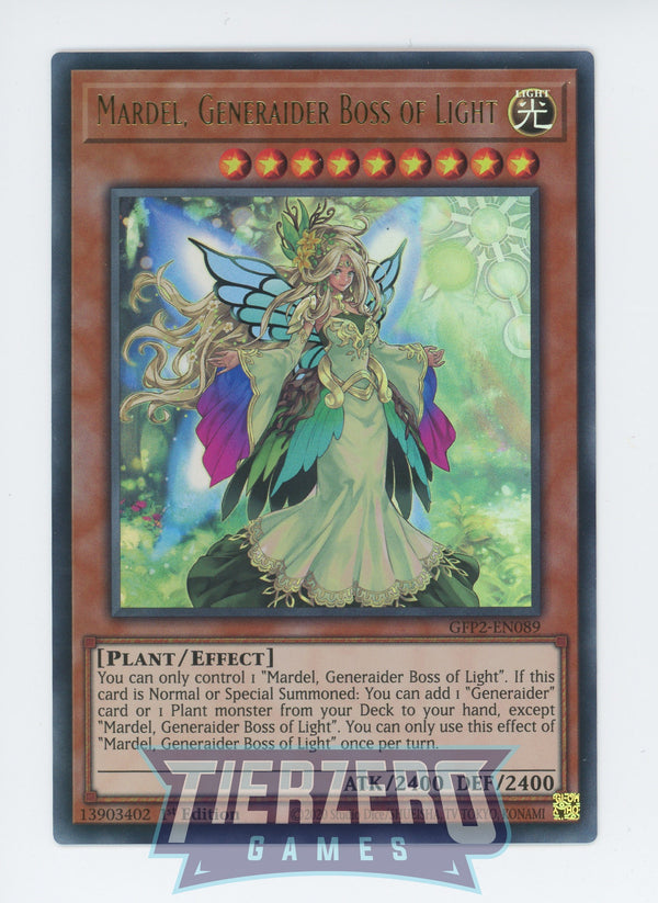 GFP2-EN089 - Mardel, Generaider Boss of Light - Ultra Rare - Effect Monster - Ghosts from the Past the 2nd Haunting