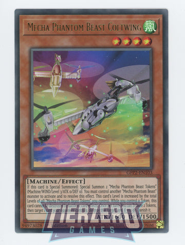 GFP2-EN103 - Mecha Phantom Beast Coltwing - Ultra Rare - Ghosts From the Past: The 2nd Haunting