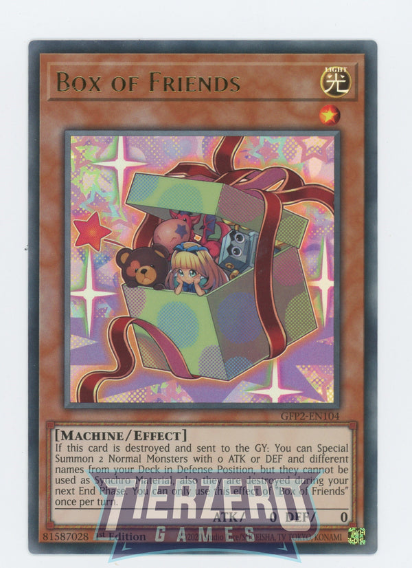 GFP2-EN104 - Box of Friends - Ultra Rare - Effect Monster - Ghosts from the Past the 2nd Haunting