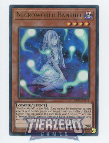 GFP2-EN114 - Necroworld Banshee - Ultra Rare - Ghosts From the Past: The 2nd Haunting