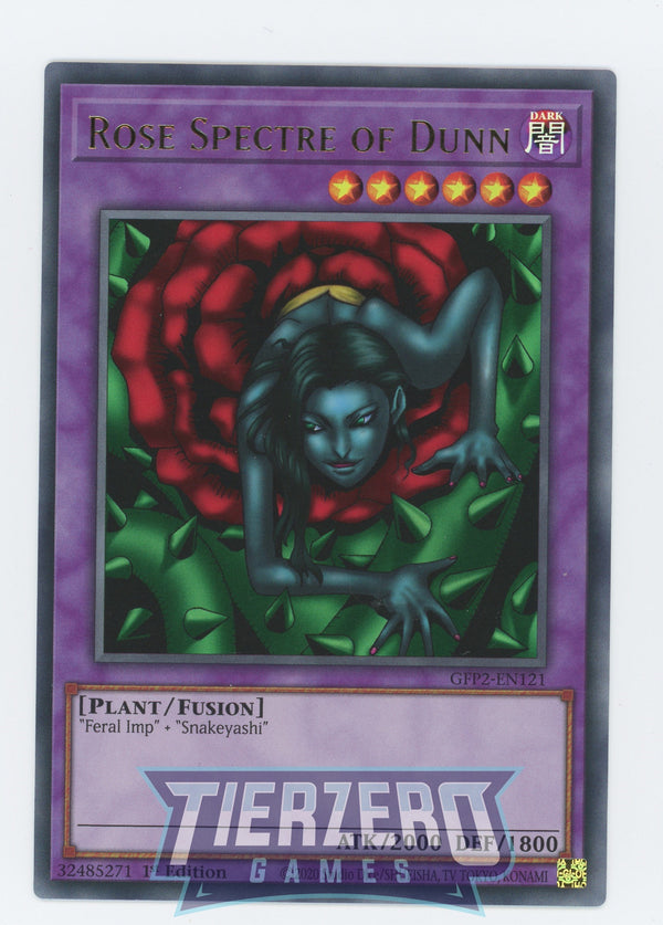 GFP2-EN121 - Rose Spectre of Dunn - Ultra Rare - Fusion Monster - Ghosts from the Past the 2nd Haunting