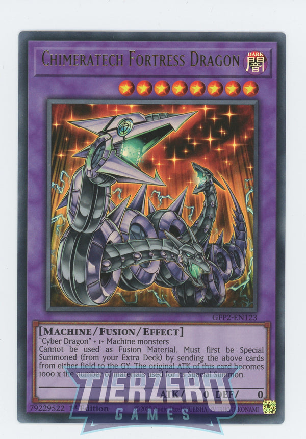 GFP2-EN123 - Chimeratech Fortress Dragon - Ultra Rare - Effect Fusion Monster - Ghosts from the Past the 2nd Haunting
