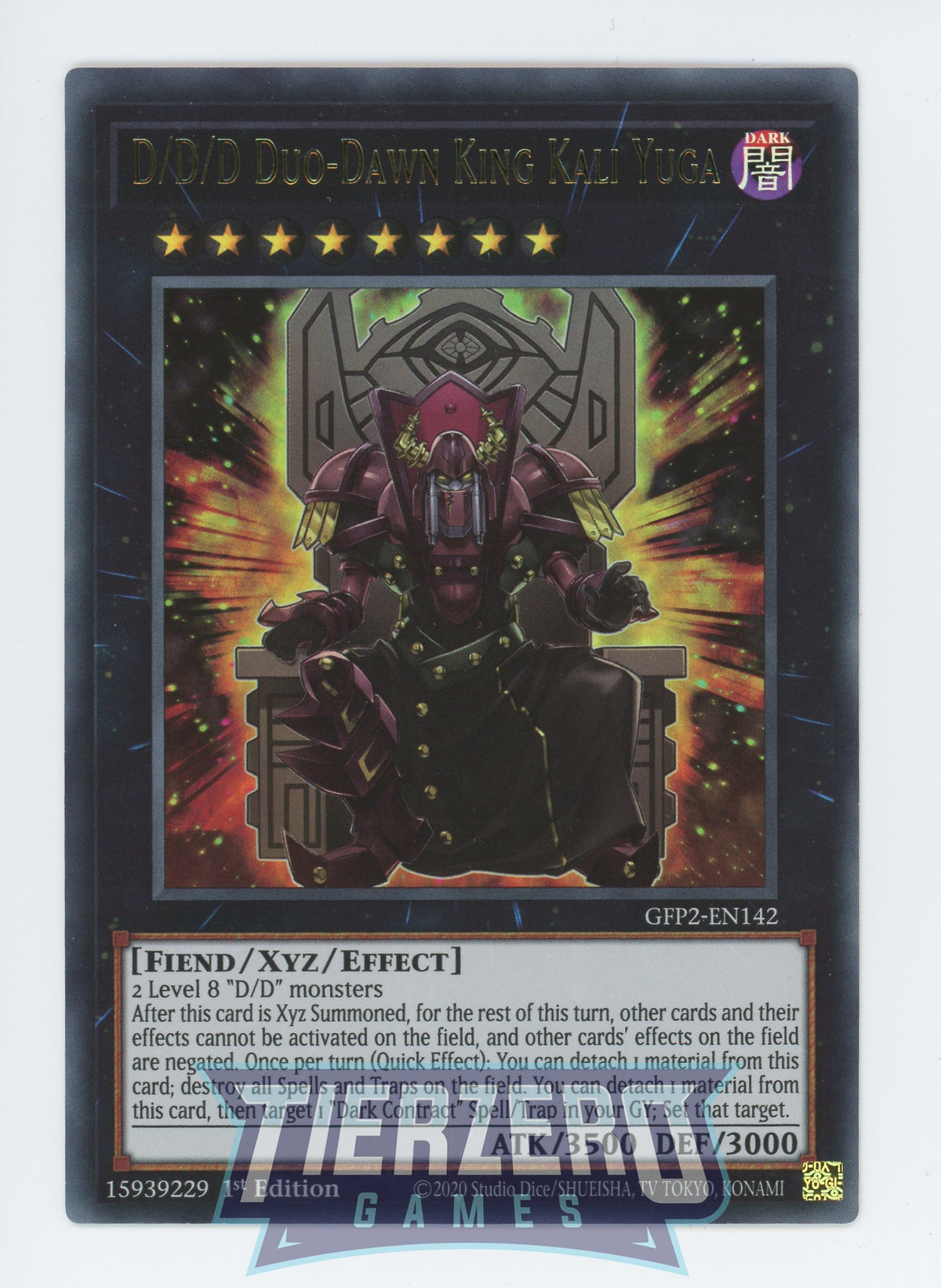 GFP2-EN142 - D/D/D Duo-Dawn King Kali Yuga - Ultra Rare