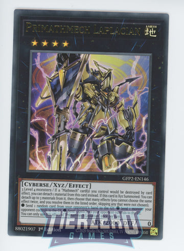 GFP2-EN146 - Primathmech Laplacian - Ultra Rare - Ghosts From the Past: The 2nd Haunting