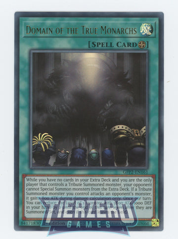 GFP2-EN161 - Domain of the True Monarchs - Ultra Rare - Ghosts From the Past: The 2nd Haunting