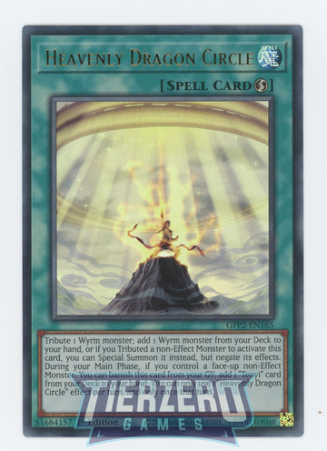 GFP2-EN165 - Heavenly Dragon Circle - Ultra Rare - Ghosts From the Past: The 2nd Haunting