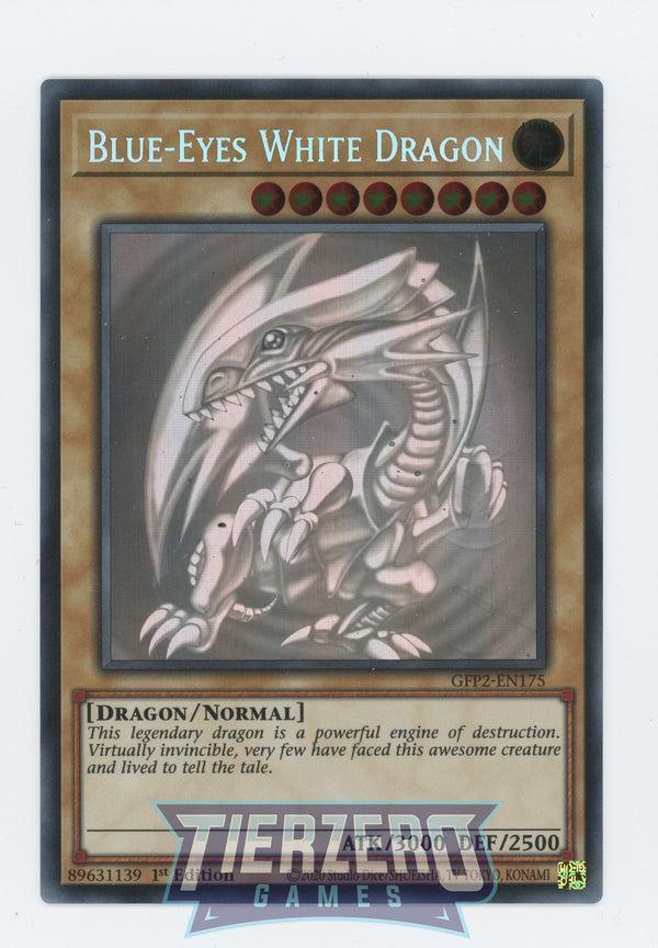 GFP2-EN175 - Blue-Eyes White Dragon - Ghost Rare - Normal Monster - Ghosts from the Past the 2nd Haunting