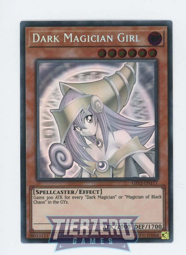 GFP2-EN177 - Dark Magician Girl - Ghost Rare - Effect Monster - Ghosts from the Past the 2nd Haunting