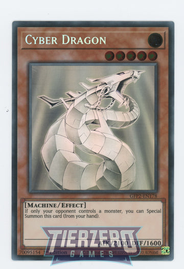 GFP2-EN178 - Cyber Dragon - Ghost Rare - Ghosts From the Past: The 2nd Haunting