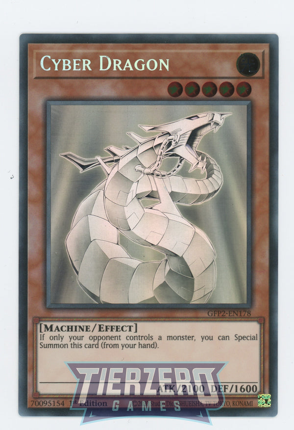 GFP2-EN178 - Cyber Dragon - Ghost Rare - Effect Monster - Ghosts from the Past the 2nd Haunting