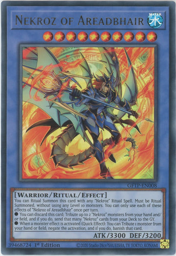 GFTP-EN008 - Nekroz of Areadbhair - Ultra Rare - Ghosts From the Past