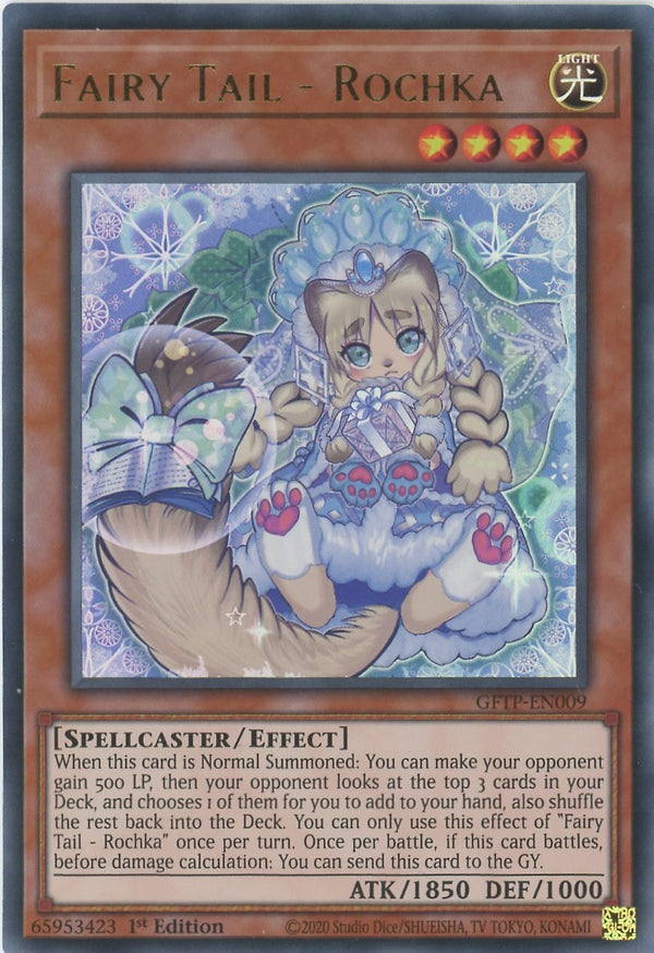 GFTP-EN009 - Fairy Tail - Rochka - Ultra Rare - Effect Monster - Ghosts From the Past
