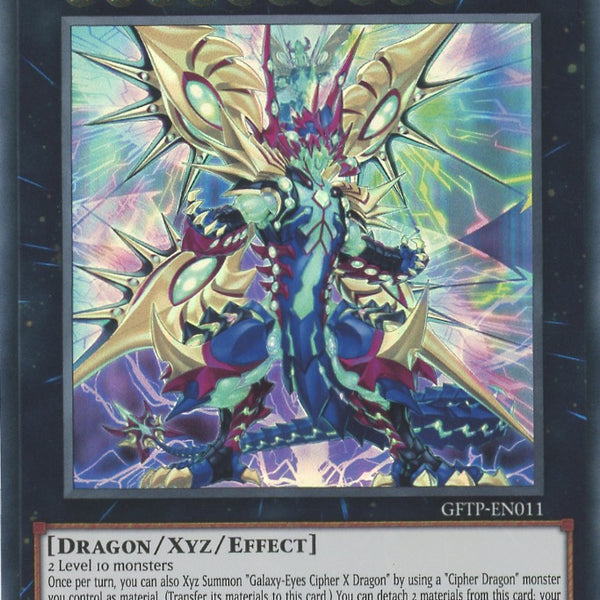 yugioh cipher cards GFTP-EN011 - Galaxy-Eyes Cipher X Dragon - Ultra Rare