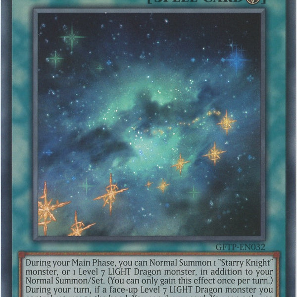 GFTP-EN032 - Starry Knight Sky - Ultra Rare - Field Spell