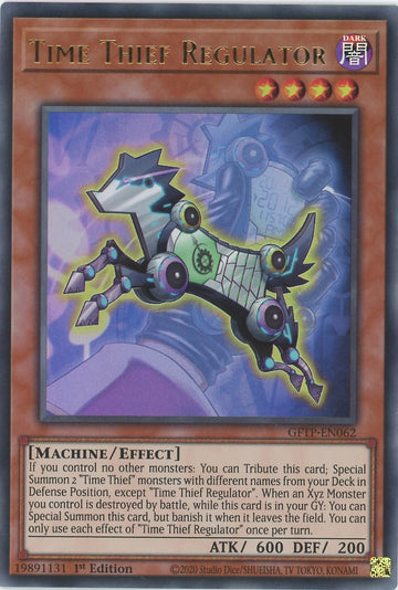 GFTP-EN062 - Time Thief Regulator - Ultra Rare - Ghosts From the Past