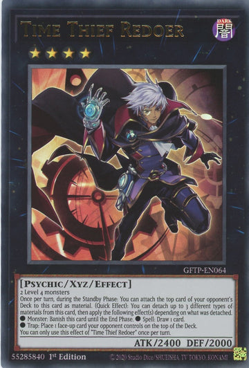 GFTP-EN064 - Time Thief Redoer - Ultra Rare - Ghosts From the Past