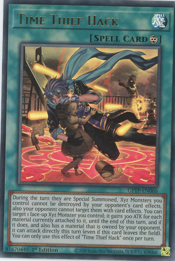 GFTP-EN066 - Time Thief Hack - Ultra Rare - Ghosts From the Past