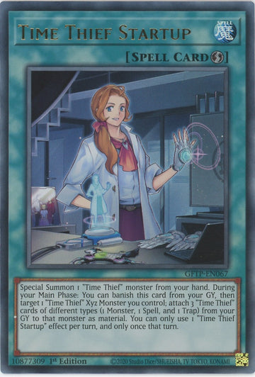 GFTP-EN067 - Time Thief Startup - Ultra Rare - Ghosts From the Past