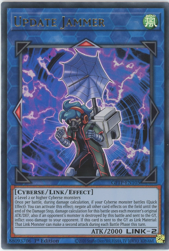 GFTP-EN105 - Update Jammer - Ultra Rare - Effect Link Monster - Ghosts From the Past