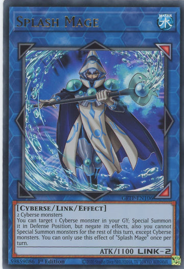 GFTP-EN106 - Splash Mage - Ultra Rare - Ghosts From the Past